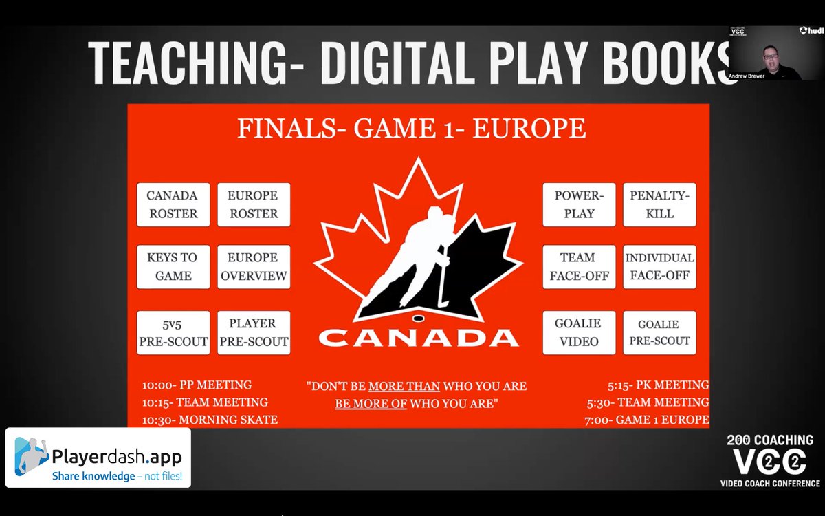 Yesterday night <a href="/FloKei93/">Florian Keinz</a> presented <a href="/PlayerdashApp/">Playerdash.app</a> at <a href="/200footcoaching/">200 Foot Coaching</a>!

Check out <a href="/FloKei93/">Florian Keinz</a> dashboard on:
my.playerdash.app/recruiting/dcd…

Don‘t hesitate to contact us if you want to design and share your own #digital #playbook 

#video #coach #nhl #ahl #collegestudents #IceHockey