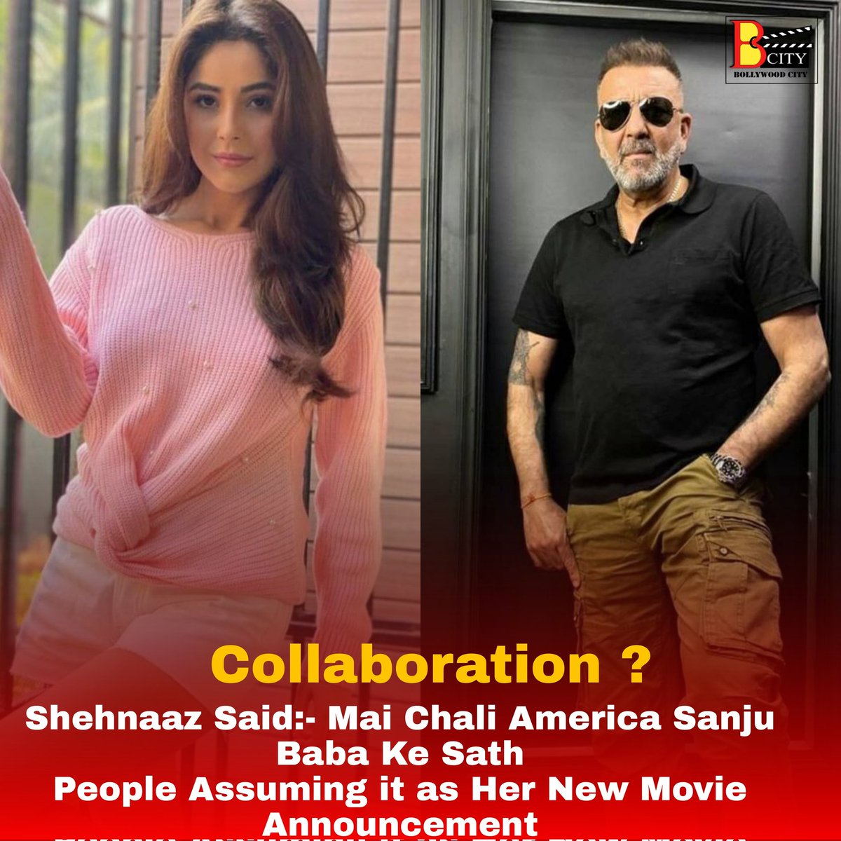 As we all know Shehnaaz Gill is doing her Bollywood Debut with Salman Khan.

And her new statement is forcing people to think about her second movie with Sanju Baba
.
.
.
.
.
#shehnaazgill #shehnaazgillfam #shehnaazgillarmy #shehnaazian #sanjubaba #sanju #sanjaydutt #duttsanjay