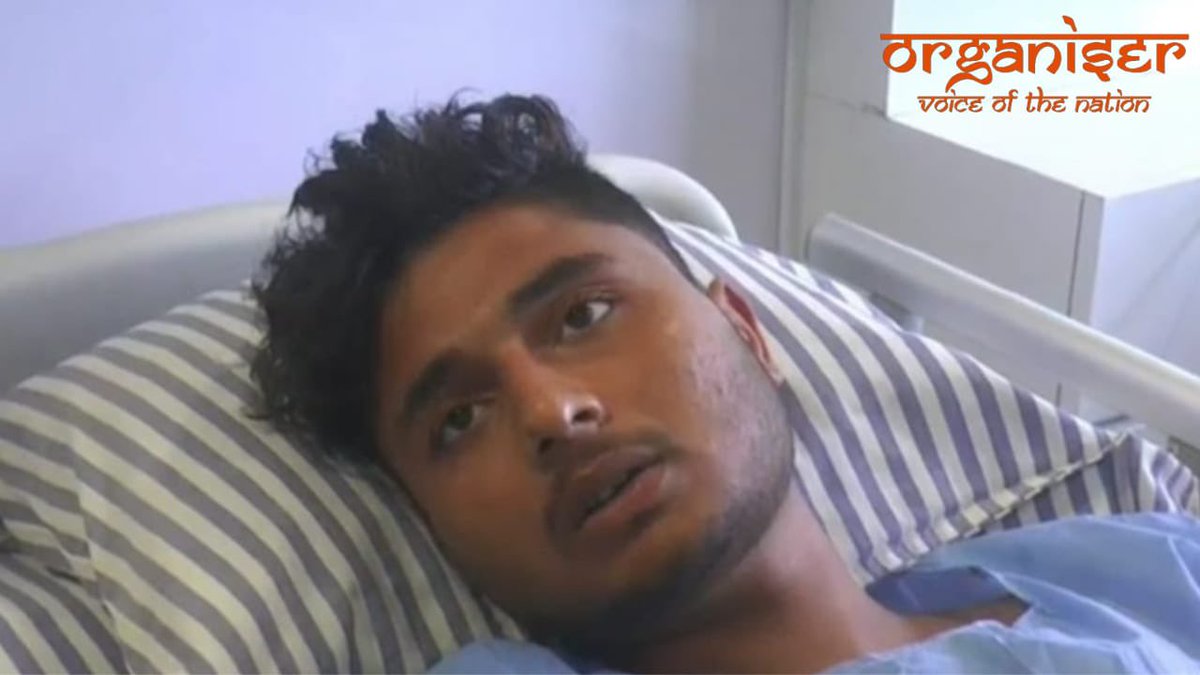 eOrganiser's tweet photo. #Bihar: Ankit Jha of Bahera, Sitamarhi dist, was stabbed multiple times by Muslim men for allegedly watching a video of @NupurSharmaBJP. 

However, the police claim that the attack was motivated by personal enmity.

FIR was registered against Gulab Rabbani, Mohd Hilal &amp; others. https://t.co/cYAAuMVDSt
