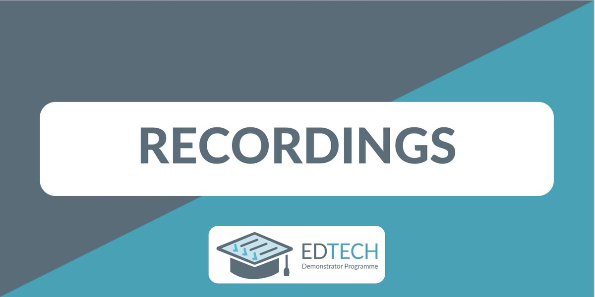UNDER TWO WEEKS REMAIN to access all the 🎦 recordings from the Online #EdTech Conference and webinars, offering a huge breadth of content, suitable for #primary, #secondary and #post-16 contexts
👉 ow.ly/qHQF50JLANO #cpd #governors #edleadership