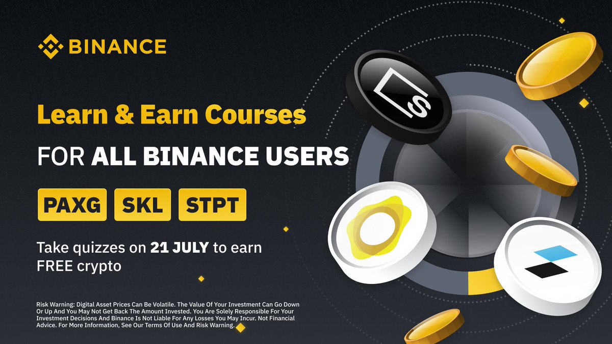 New round of #Binance Learn & Earn launching soon! All verified users will  have the opportunity to earn free crypto by completing the online courses &  quizzes. Find out more ➡️ https://t.co/tHxhW4E0aH