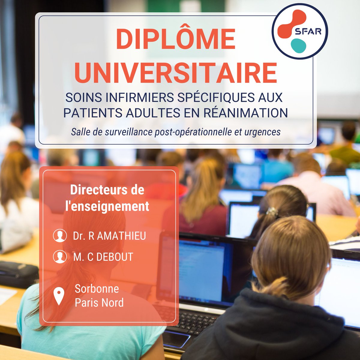 SFAR Anesthésie Réanimation tweet media