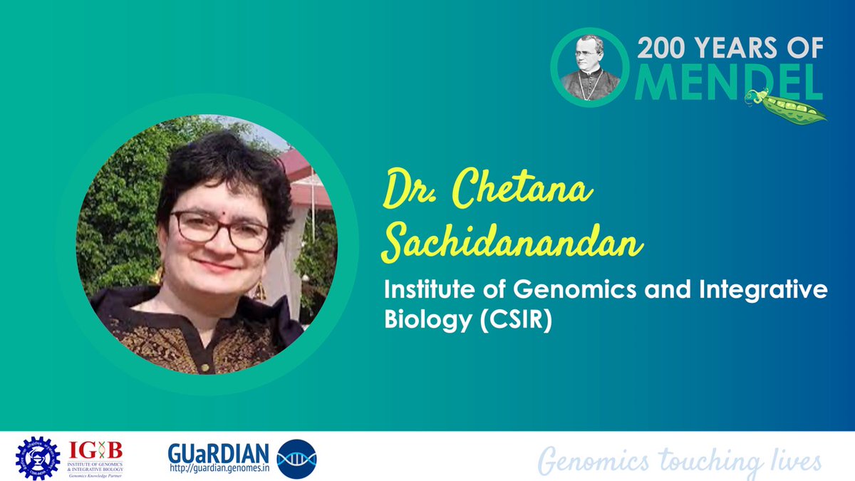 vinodscaria's tweet photo. In our series of interviews commemorating 200th birth anniversary of Gregor Mendel , today we have @ChetanaX from @igibsocial discuss with @AasthaVatsyayan
👉https://t.co/8qXSOQ2OSJ
#200yearsofMendel https://t.co/ZEBNGL73cT