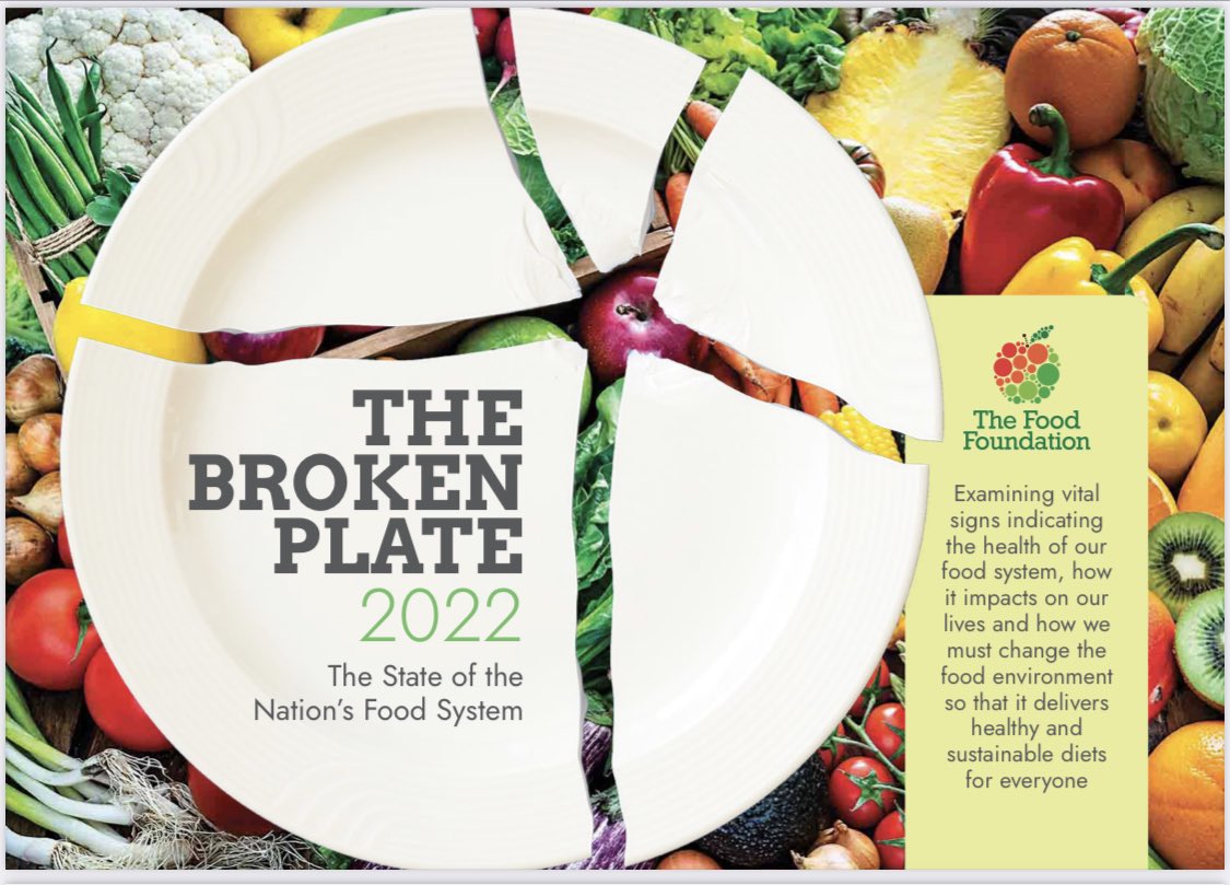 oH My DayyzzzZzzz sorry to do it again BUT not only am I quoted in this years #BrokenPlateReport I am also speaking at the launch webinar today at 3pm w/ @MichaelMarmot and @Laura_Sandys 🍏 🍎 🍏👨‍👧 @Food_Foundation D/L —> foodfoundation.org.uk/sites/default/…