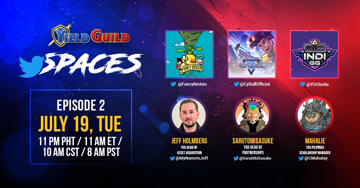Yield Guild Games tweet media