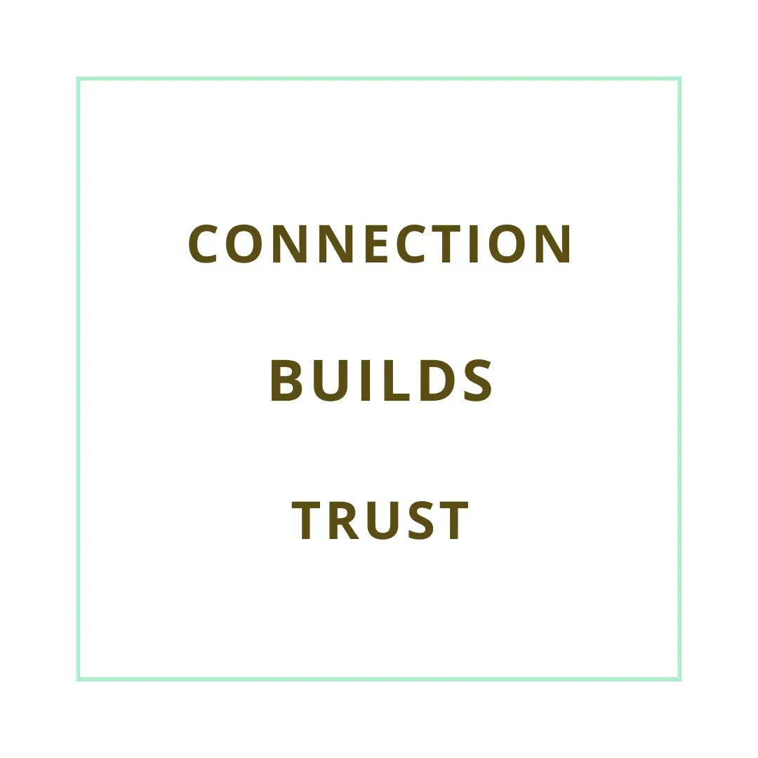 cgoodeofficial's tweet image. This is so true. Connection is a MUST for TRUST.