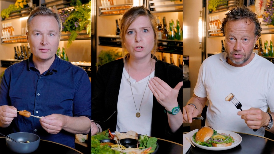 In #Israel tüfteln diverse Startups an #Fleisch, das in Bioreaktoren aus einer Zelle heranwächst. #Food-Profis haben fürs <a href="/MigrosMagazin/">Migros-Magazin</a> in Tel Aviv exklusiv erste Gerichte probiert, die damit zubereitet wurden: migmag.ch/kultiviertesfl… <a href="/migros/">Migros</a> <a href="/hiltl/">Leja Hilt</a>