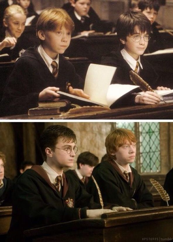 PotterWorldUK's tweet photo. Harry Potter and Ron Weasley https://t.co/XNRTxVK5aq