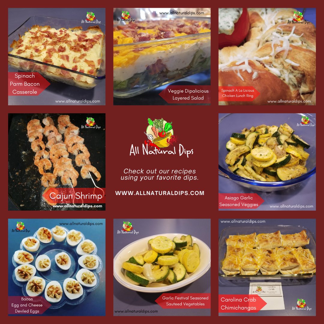 AllNaturalDips's tweet photo. Check out our Newsletter: What is for dinner? 🍝 - https://t.co/GlKaJsDySh https://t.co/Vzuaq46HgC