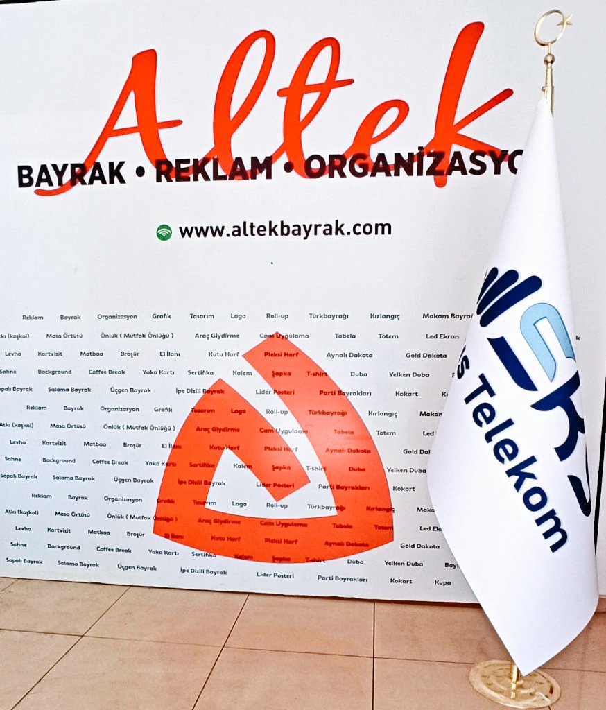 ahmetkalkan63's tweet photo. #Şanlıurfa'nın tek bayrak üreticisi #AltekBayrak ile #Reklam #Bayrak Makam bayrağı #Afiş #Dijitalbaskı #Poster #Türkbayrağı #Yelkenbayrak #Tabela #Folyo #AraçGiydirme #kırlangıçbayrak #Organizasyon işlerinizi gönül rahatlığıyla verebilirsiniz.
@altekbayrak https://t.co/vq7sQiLZfC