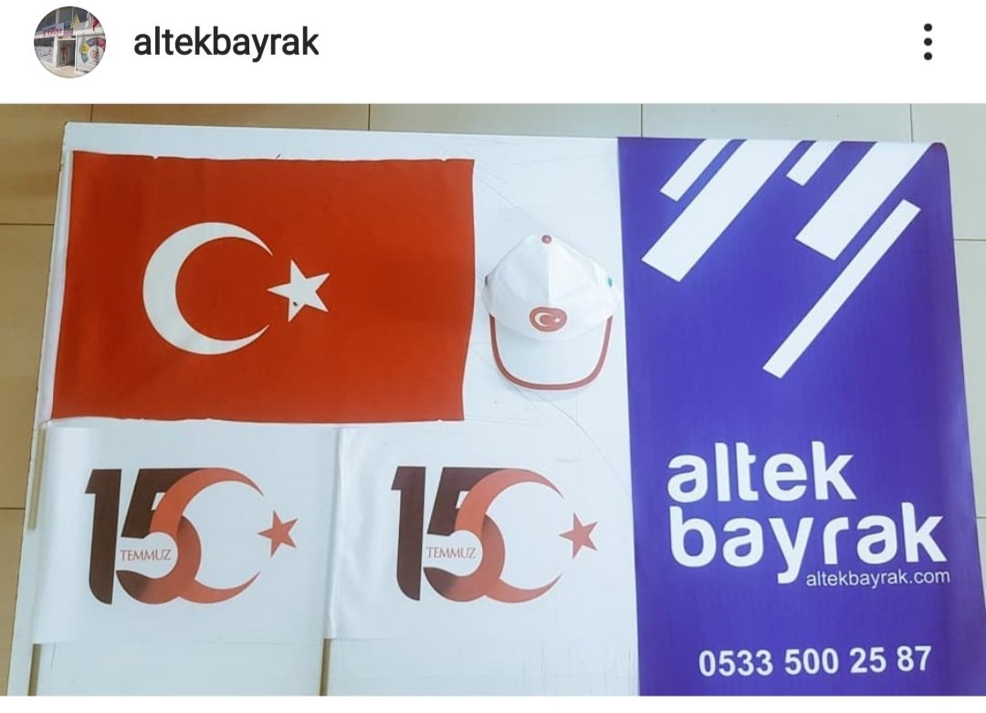 ahmetkalkan63's tweet photo. #Şanlıurfa'nın tek bayrak üreticisi #AltekBayrak ile #Reklam #Bayrak Makam bayrağı #Afiş #Dijitalbaskı #Poster #Türkbayrağı #Yelkenbayrak #Tabela #Folyo #AraçGiydirme #kırlangıçbayrak #Organizasyon işlerinizi gönül rahatlığıyla verebilirsiniz.
@altekbayrak https://t.co/vq7sQiLZfC