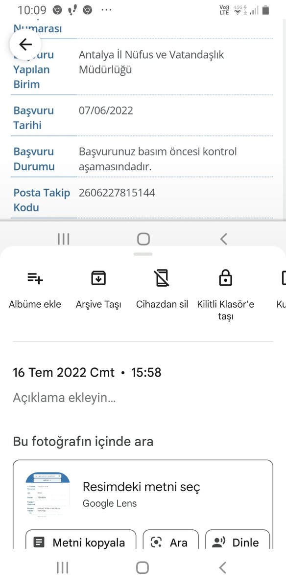 hdermesin's tweet photo. @TCNufus eşim ve kızımın yeşil pasaportunu UZATMAK için 7 haziranda başvurumuzu yapmamıza rağmen halen vaziyet bu durumda. https://t.co/OQ1YUYWtQC