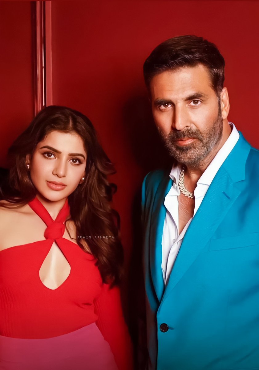 aswinsammu's tweet photo. Swag 😎🔥
@Samanthaprabhu2 👑❤️@akshaykumar https://t.co/26mOo2RESh