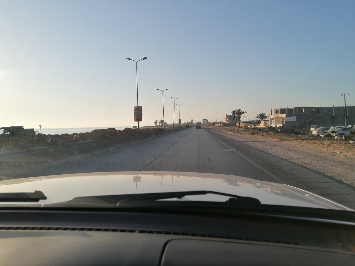73Kosy's tweet photo. Today we are traveling from #Tripoli to #Misurata to visit the Field office and the clearance sites of @free_fields looking forward to reach there and see the impact of their work #MINEACTION #ExplosiveRemnantsofWar https://t.co/gC20dQG6NI