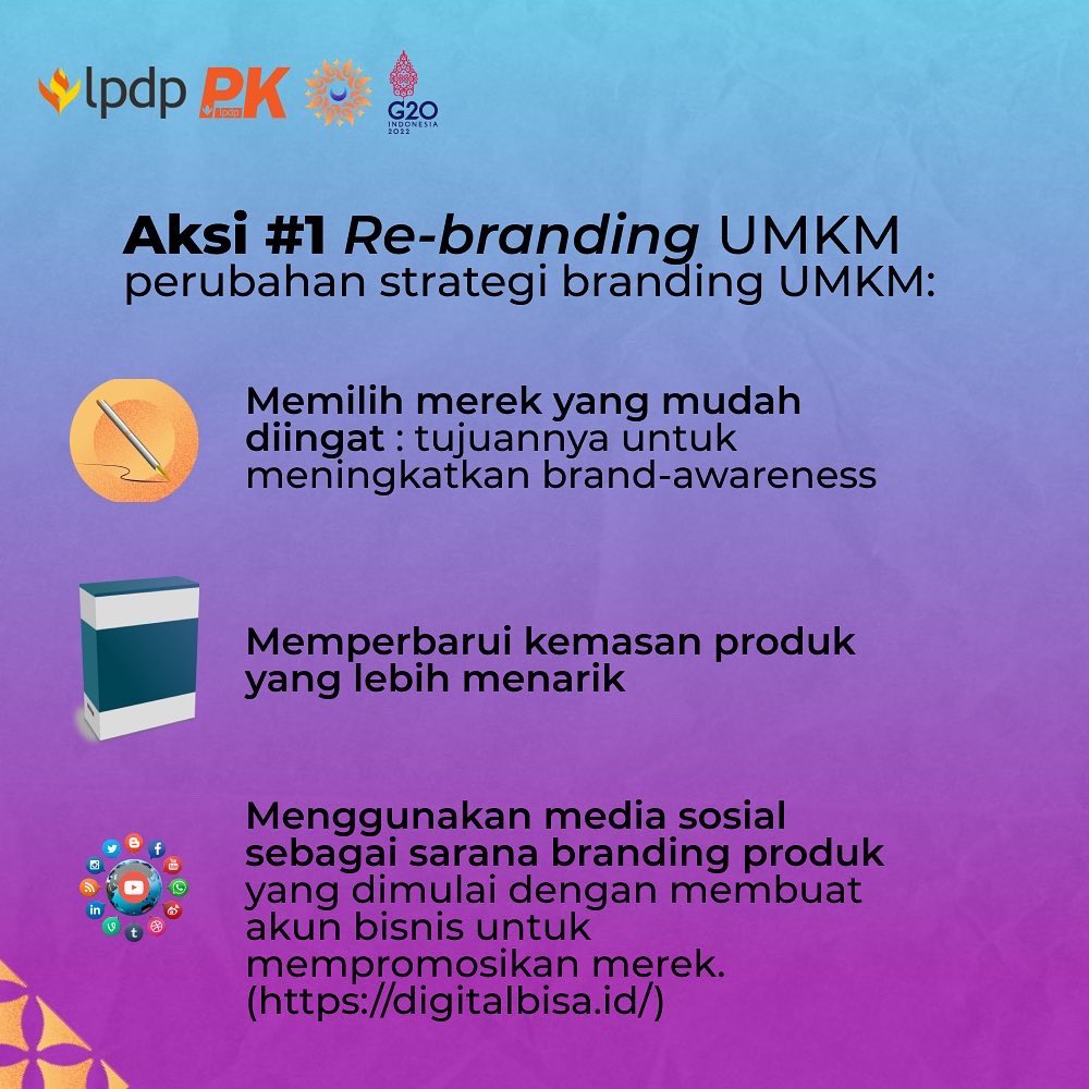 TDanielH's tweet photo. Semangat Pagi, sobat Tala!

Masih sama dengan isu sosial yang kami usung, tahukah kamu bahwa menurut survei, sebanyak 82,9% UMKM di daerah Jabodetabek mengalami dampak negatif selama pandemi. Lalu bagaimana dengan UMKM yang mengalami pertumbuhan positif?

@lpdp_ri
@pk189lpdp https://t.co/kF73DZUsXp
