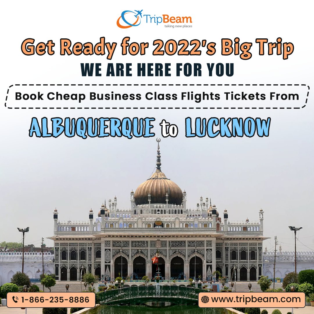 trip_beam's tweet photo. Business class flights have got a new name. Now you’re just a tap away to book the best cheap business class flights from Albuquerque to Lucknow.
To know more reach us at: https://t.co/ZiY7JSz9uq
.
.
.
.
#albuquerque #lucknow #businesclass #mumbai #usa #chicago #boston https://t.co/hnfnggP1yw