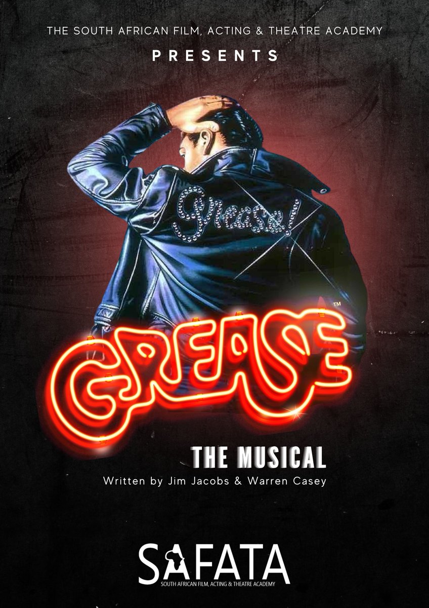 Grittier and more electrifying than ever before, the world’s best-loved musical comes to the South African Stage from SAFATA Academy.

GREASE will be on stage at Theatre on the Square, Sandton.

Unfold Here for all the details :
galoresa.online/2022/07/19/saf…

#GaloreSAEntertainment