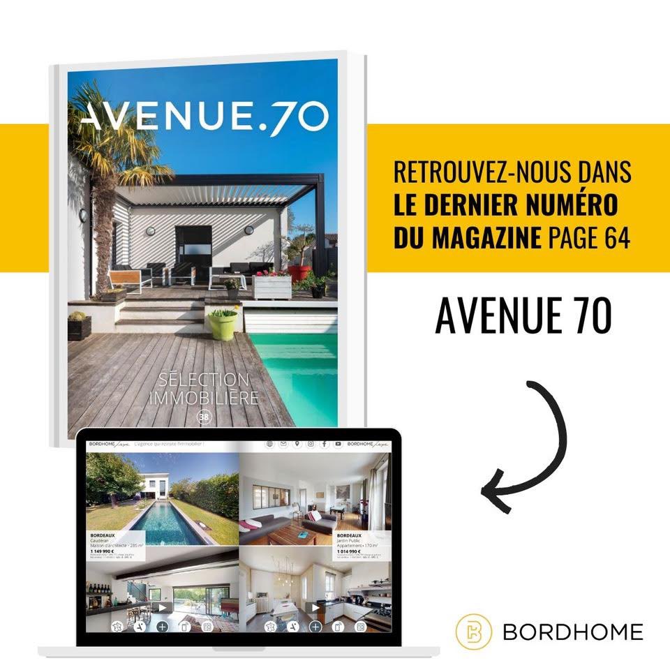 📯 NEW 😎☀️

Retrouvez-nous dans le dernier numéro du magazine @Avenue70
page 64, avec une maison d'architecte et un très bel appartement à Bordeaux !

➡️ Lien du magazine : lnkd.in/eV6F2WUC

#immobilier #bordeaux