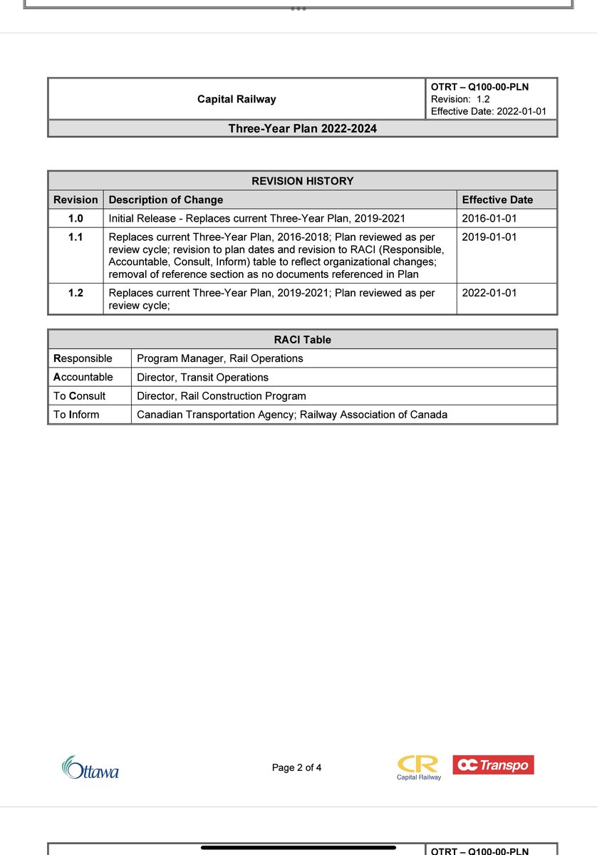rail613's tweet photo. Here is the current Capital Railway plan that must be filed with Transport Canada, for Lines 2 and 4.
Many key #olrt documents are available at:
https://t.co/K7Kj0c9g3G
@davidreevely @RyanTumilty @cselley @stateofthecity @RailFansCanada @MichaelLeoM
https://t.co/4KeXsA7fit https://t.co/CrrXSK2pSO