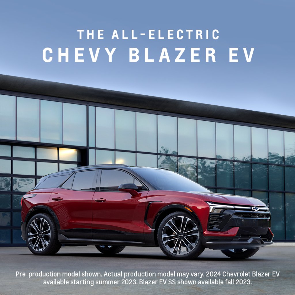 Coming Soon, the All New, All-Electric Chevy Blazer EV #Chevy #BlazerEV.