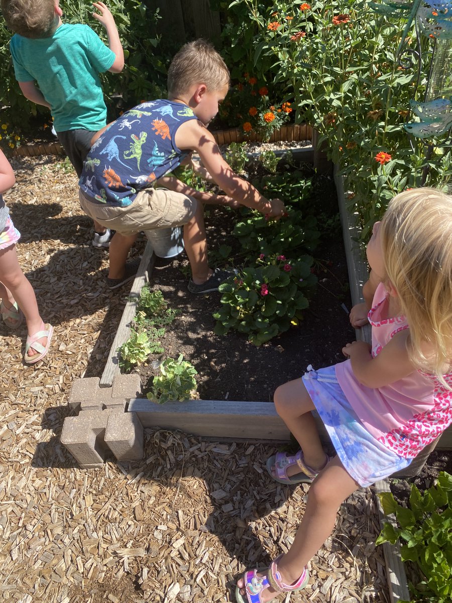 Grace ESY and Care kids have been busy tending to the garden!