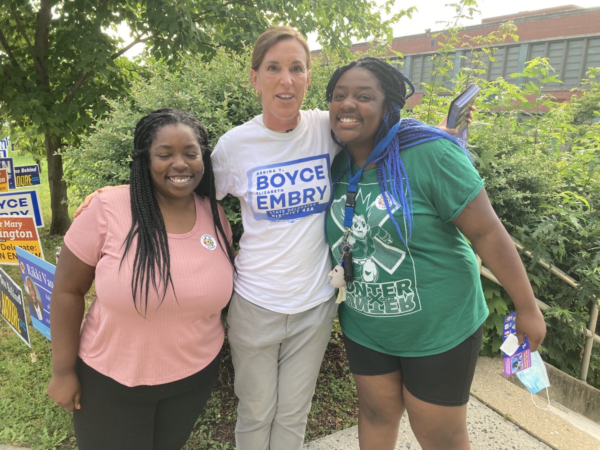 Embry4Delegate's tweet photo. Election morning starting off with all the right energy!!💥💥💥💥🔥🔥🔥

#joy
#inspiredcampaign #BoyceEmbry #EmbryforDelegate #ReelectBoyce #District43ATeam https://t.co/PJM4gzKTiX