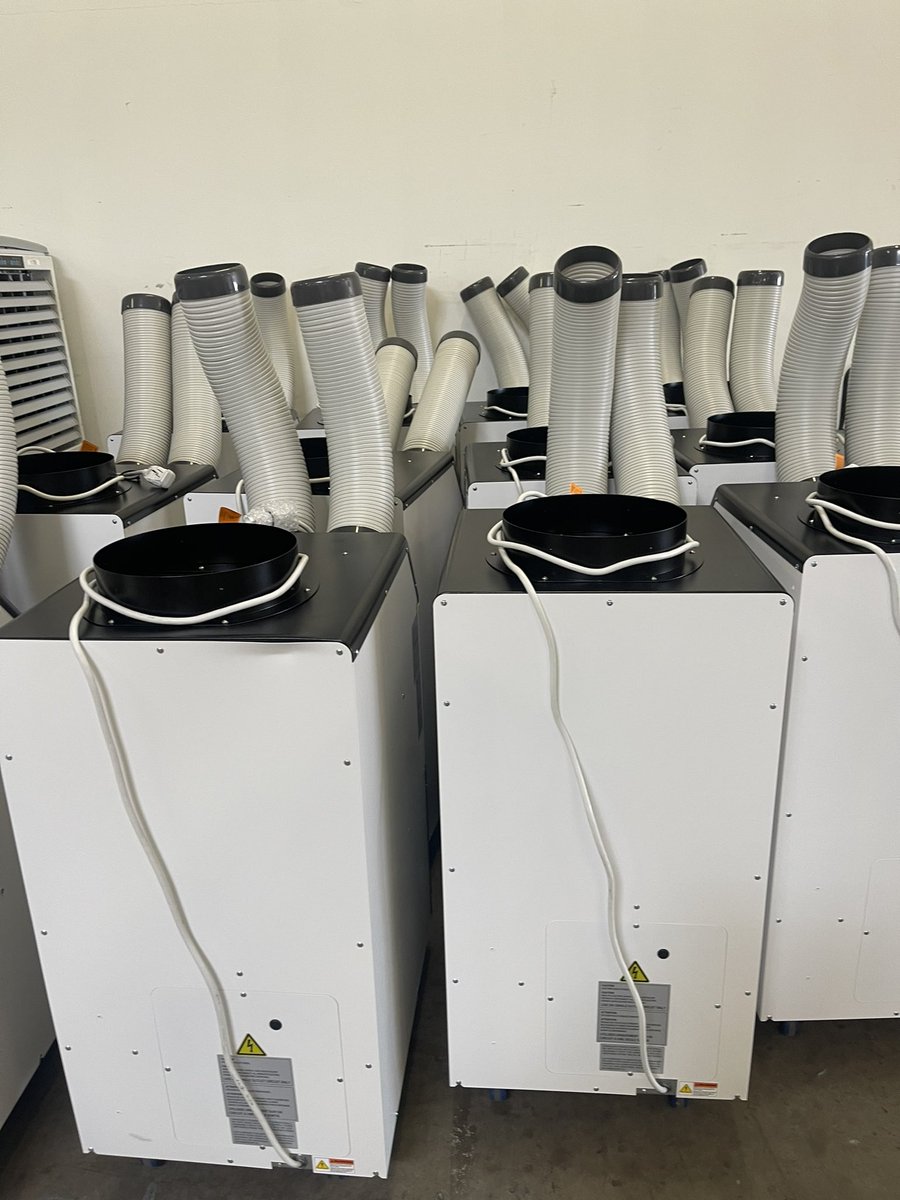 PRSCOOL's tweet image. We have added additional fleet just in time for the heat wave.  If you need some additional cooling for your project give us call (888)466-7180.