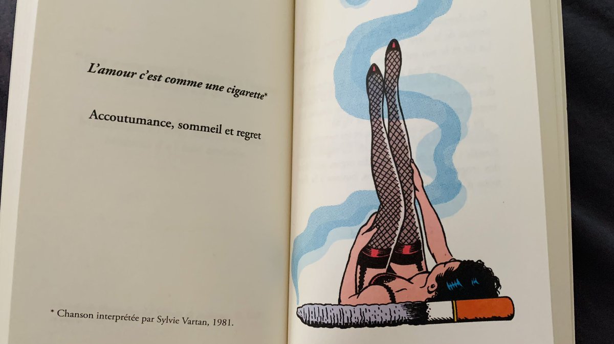 Birds2021's tweet photo. ♒️Pour faire front à cette chaleur, 
#anagramme choisie au hasard ! 

♏️Dans Anagrammes dans le boudoir 📕📘📗📒

⚛️L’amour c’est comme une cigarette ♋️Accoutumance, sommeil et regret 😆
@perry_salkow @sonic_witch 👏 https://t.co/bScgddNAYL