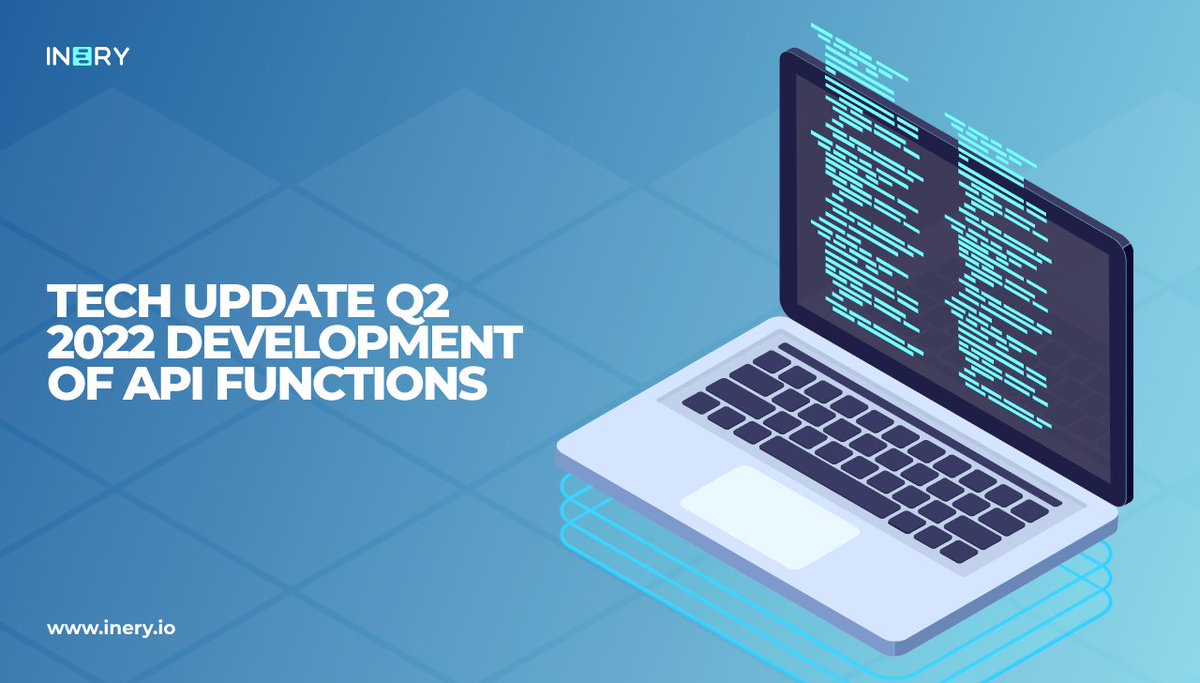 IneryDLT's tweet photo. We know blockchain integration is tough, so we create a simple solution💡 for you.

We made the RPC API for integrating #database transactions and data onto the blockchain. 

The API will also be used to get information on #blockchain status and user data.
Isn't it amazing https://t.co/z9Rtg9gXaS