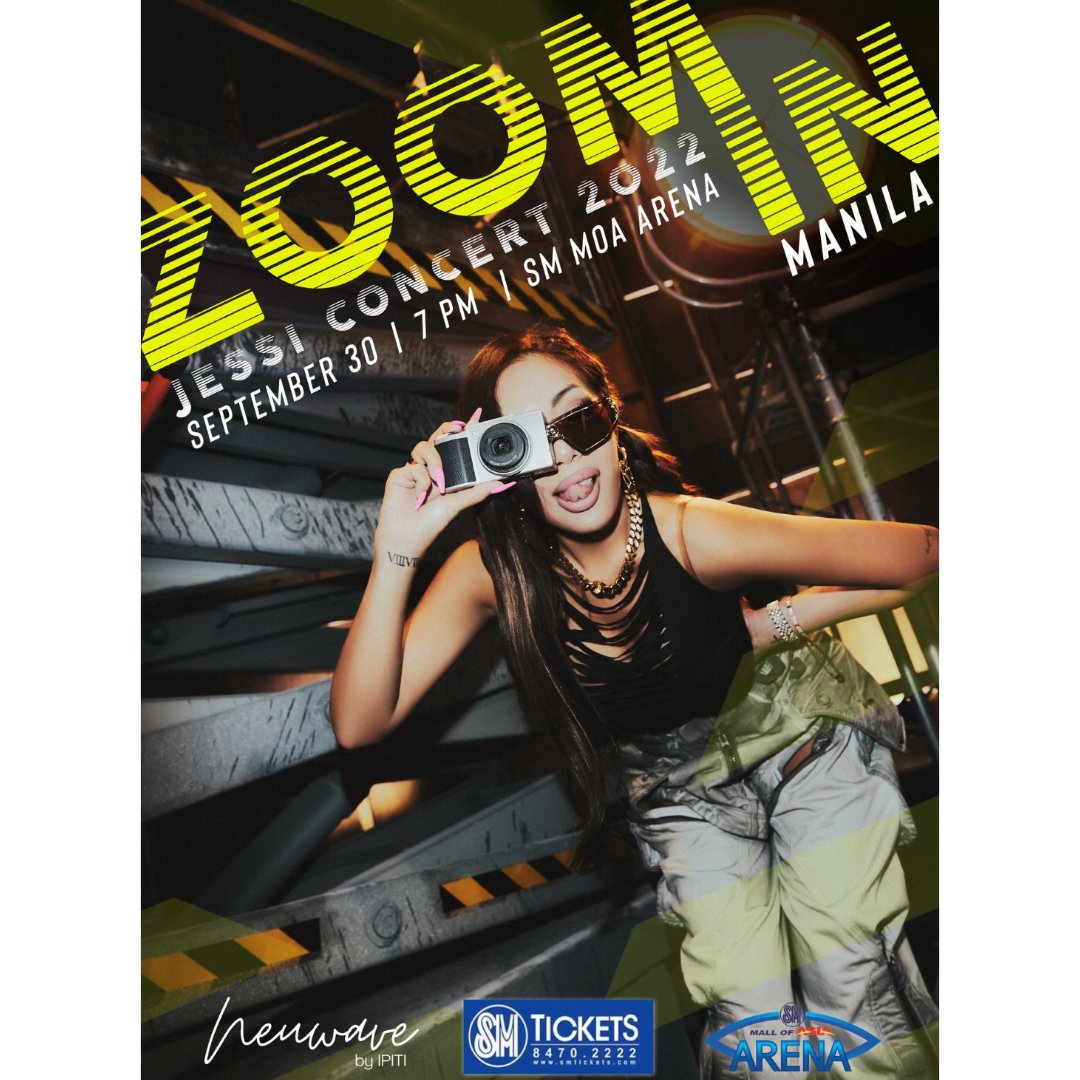 philconcerts's tweet photo. #ZoomInManila: Jessi Concert 2022, 7PM on September 30, 2022. 

July 31 Pre sale 
Aug. 1 Public Sale

Presented by @beyouofficial_ https://t.co/qWTMu5FbDw