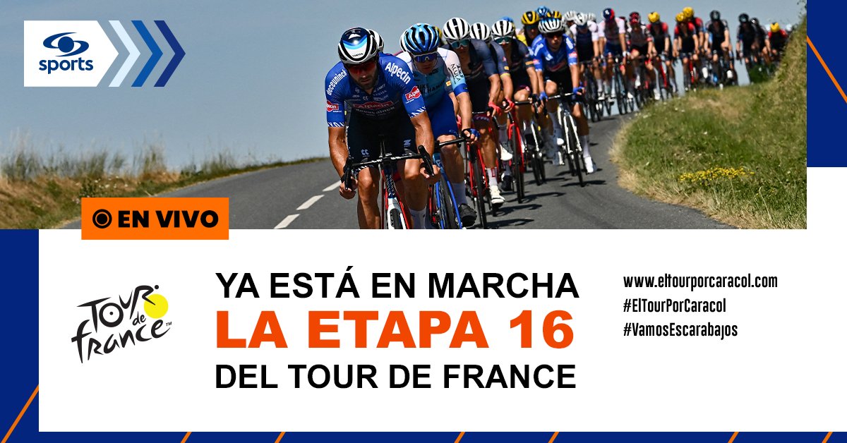Noticias Caracol on Twitter "EN VIVO 🔴 Tour de Francia 2022 Etapa