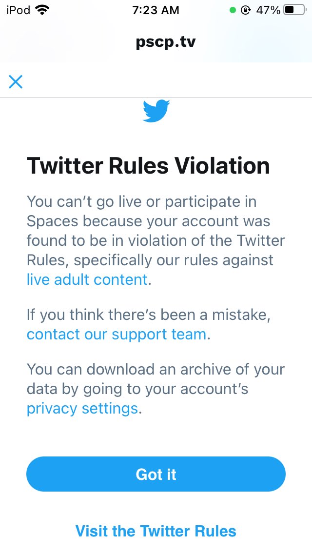 datpinksuccubus's tweet photo. y’all rlly say it don’t ban n now this 🥲 https://t.co/5w33CHrUf3