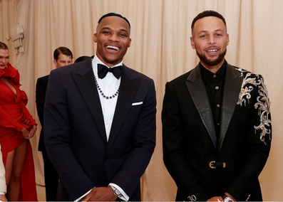 Russell Westbrook has more career pts, rebounds, asts, stls, blks than Steph Curry.