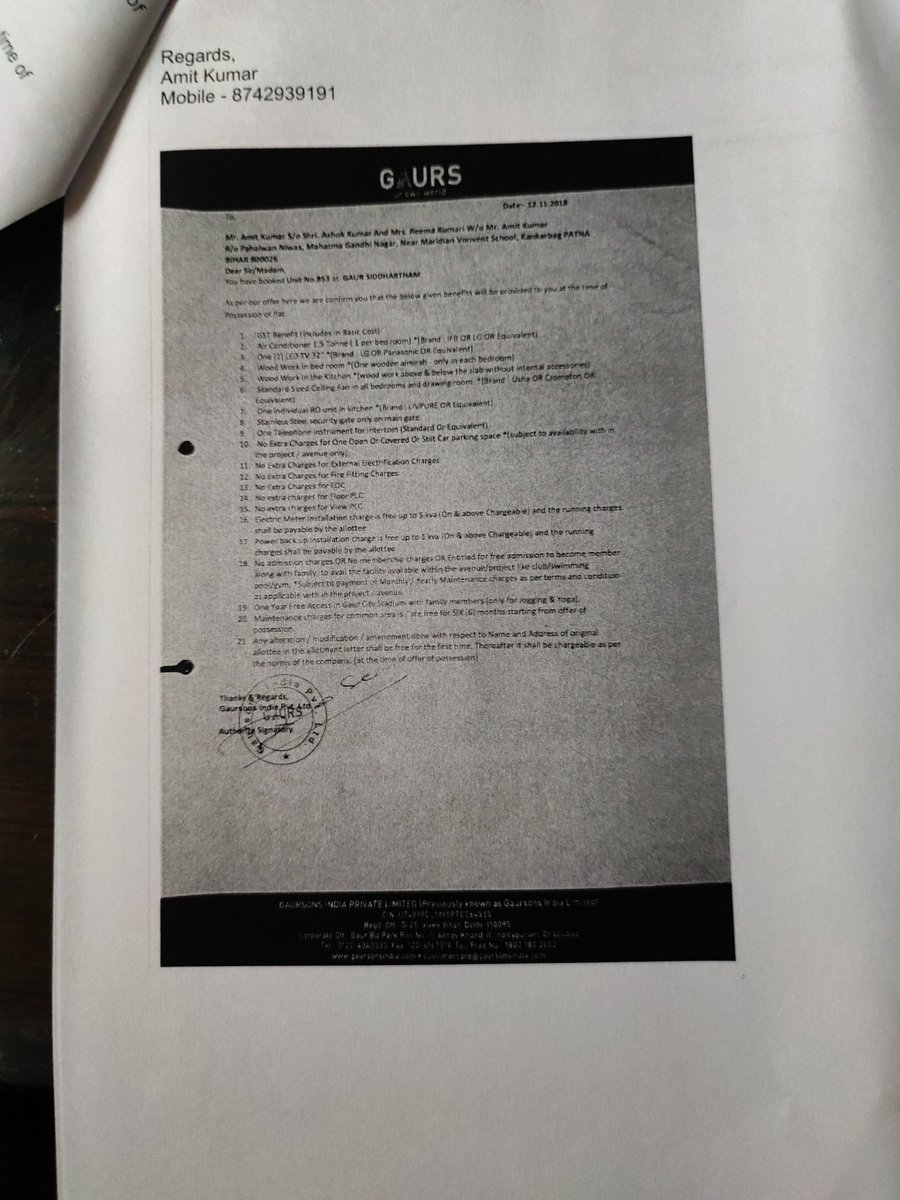 Kr64Amit's tweet photo. I didn't get the response from the Gaur office to my queries. This is highly disappointing behaviour from Gaur office. I have attached the mail copy here. Please look into the matter. https://t.co/TmanTZ8xbx