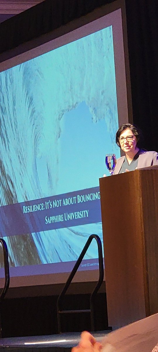 Learning about the muck and resilience from <a href="/JenniferEggers/">Jennifer Eggers</a> at the Sapphire conference today!