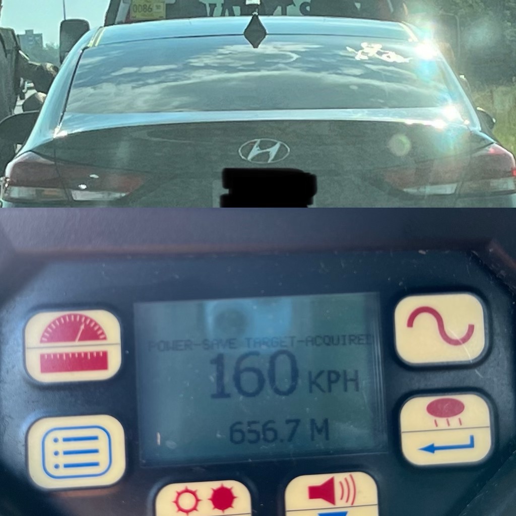 #OttawaOPP stopped this young driver this morning on #Hwy417. Three charges, vehicle impounded, and a 30 day DL suspension. s.c.