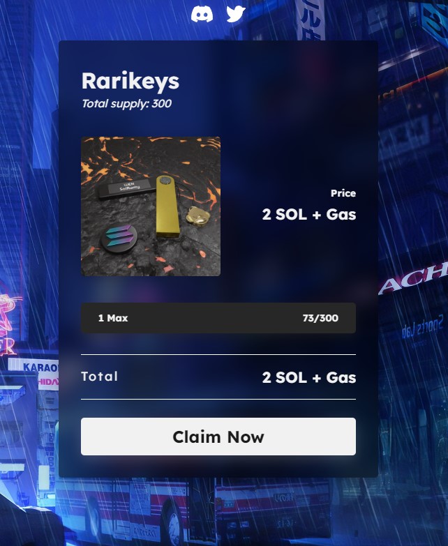 renanAP91's tweet photo. 🚨 SCAM ALERT 🚨

Some discord servers were hacked today and the hackers are using a fake Solrarity Rarikeys giveaway to drain wallets! 

If you see this in one of your servers, DO NOT CLICK or connect your wallet! 

#SolanaNFT #NFTGiveaway #NFTCommmunity https://t.co/SCilG85XrZ