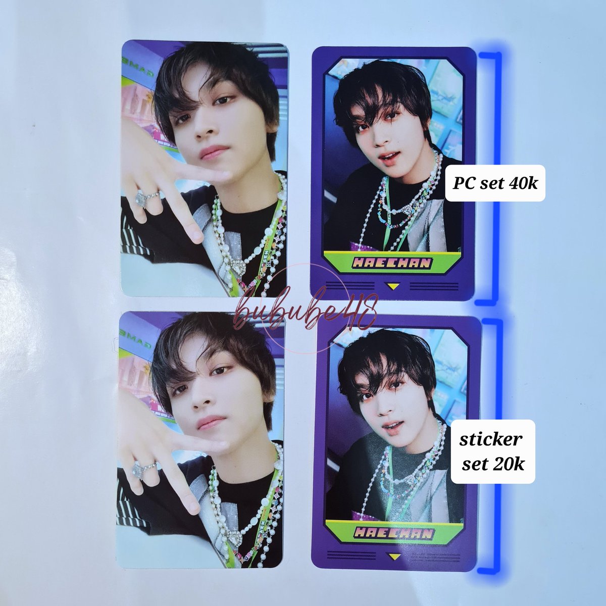 bubube48's tweet image. Kalo ini di buat give away, adayang mau nggak?

#matchingcard #haechan #Giveaway