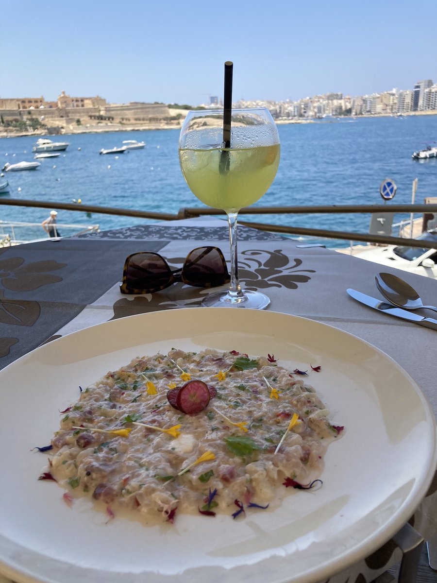 NekareVK's tweet photo. Let me introduce you Ian, the chef w glasses who prepared me an amazing ceviche at @CockneysMalta 😍🥰 Lovely staff lovely food lovely memories… 🥹💜
#BTSinMalta #hellomalta #BV3 #BonVoyage3 @BTS_twt https://t.co/qbCDQr6tpT