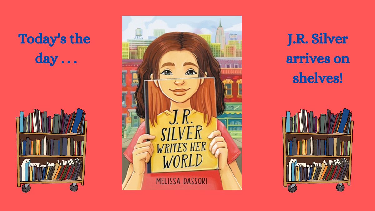 Tremendously exciting to wake up knowing J.R. Silver will be on shelves today. A huge thanks to #christyottavianobooks, @JenniferUnter and the whole @LittleBrownYR/@lbschool team for making this dream come true.