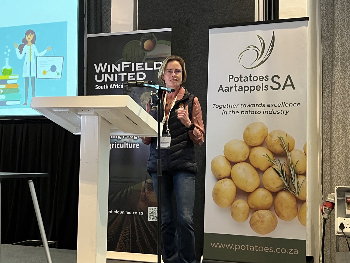 Thanks for your contribution towards potato pathology #perfectpotatoes #potatoesa #jacquievdw