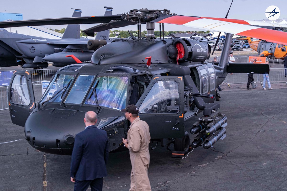 The S-70 Black Hawk, specifically designed to U.S. military standards is the ideal solution for the British armed forces’ New Medium Helicopter. 

#FIA2022 #NewMediumHelicopter