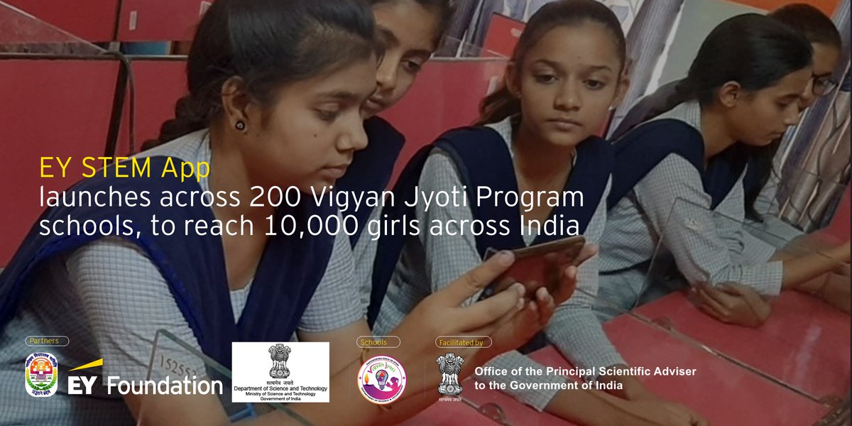 EY_India's tweet photo. #EYFoundation has signed an MoU with Navodaya Vidyalaya Samiti to launch the #EYSTEM app in 200 Vigyan Jyoti schools across India. This partnership has been facilitated by @PrinSciAdvOff.
Read more: https://t.co/fiOC2gheOz
#WomenFastForward #BetterWorkingWorld #EYWomenInTech https://t.co/0RsE6dHLIX
