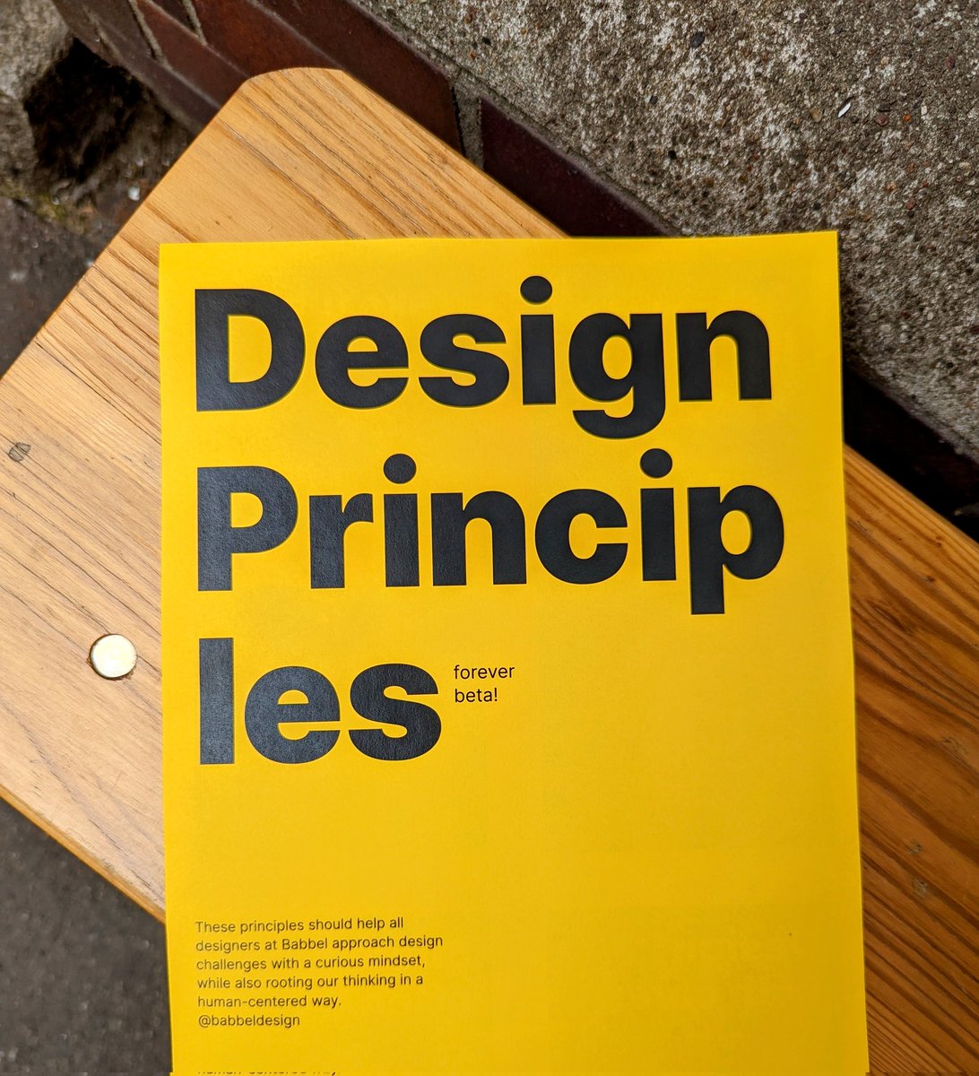 Neon wip things are shaping with the team &amp; <a href="/mhauer/">Marcus Hauer</a> ☀️ (forever beta!)

Follow our new nest <a href="/babbeldesign/">Babbel Design</a> for design &amp; learning updates! Also we are hiring 2 outstanding Visual Product Designers! Come to Berlin! 👋