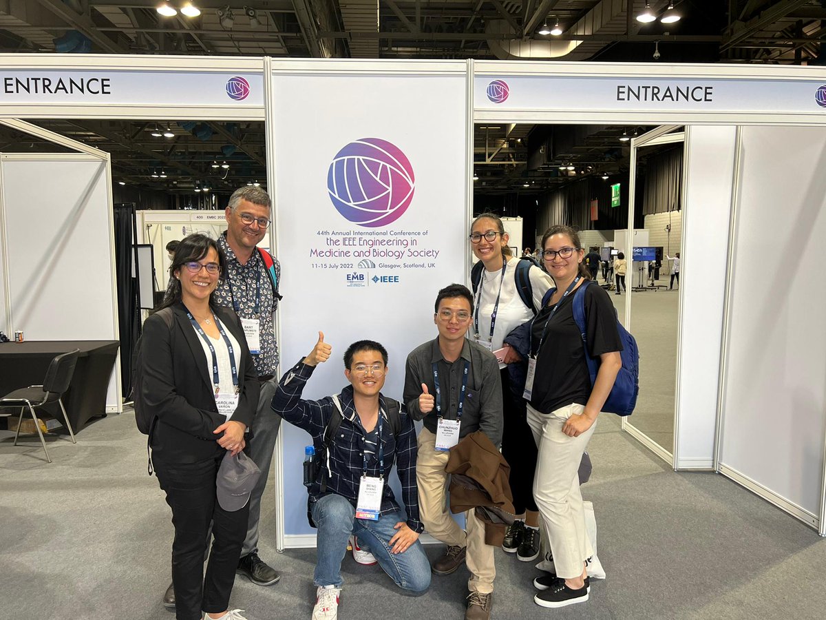 KULeuven and ULB scientists! Belgian delegation at the Glasgow EMBC conference. Taking pleasure in science and local goods ;)

<a href="/eMediaResearch/">eMedia Research Lab</a> 

#research #EMBC #IEEE #Conference #Glasgow