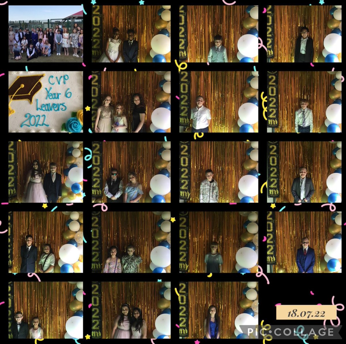 CV_PrimarySch's tweet photo. What an amazing prom night we had for our year 6.🥳🎈🎉 They all looked wonderful and had the best night. #danceoffs #nighttoremember https://t.co/VOazELbTek