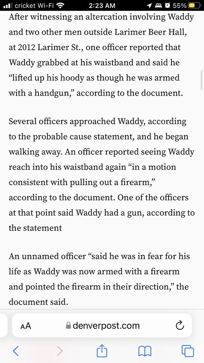 OliSox's tweet photo. they observed someone toss their gun too the ground, doesn’t that mean they are complying with the police? It’s shocking that trained officers hit 5 people when only meaning too shoot one. Or maybe the fact they opened fire *first* in a populated area. https://t.co/mh74rFSa8o