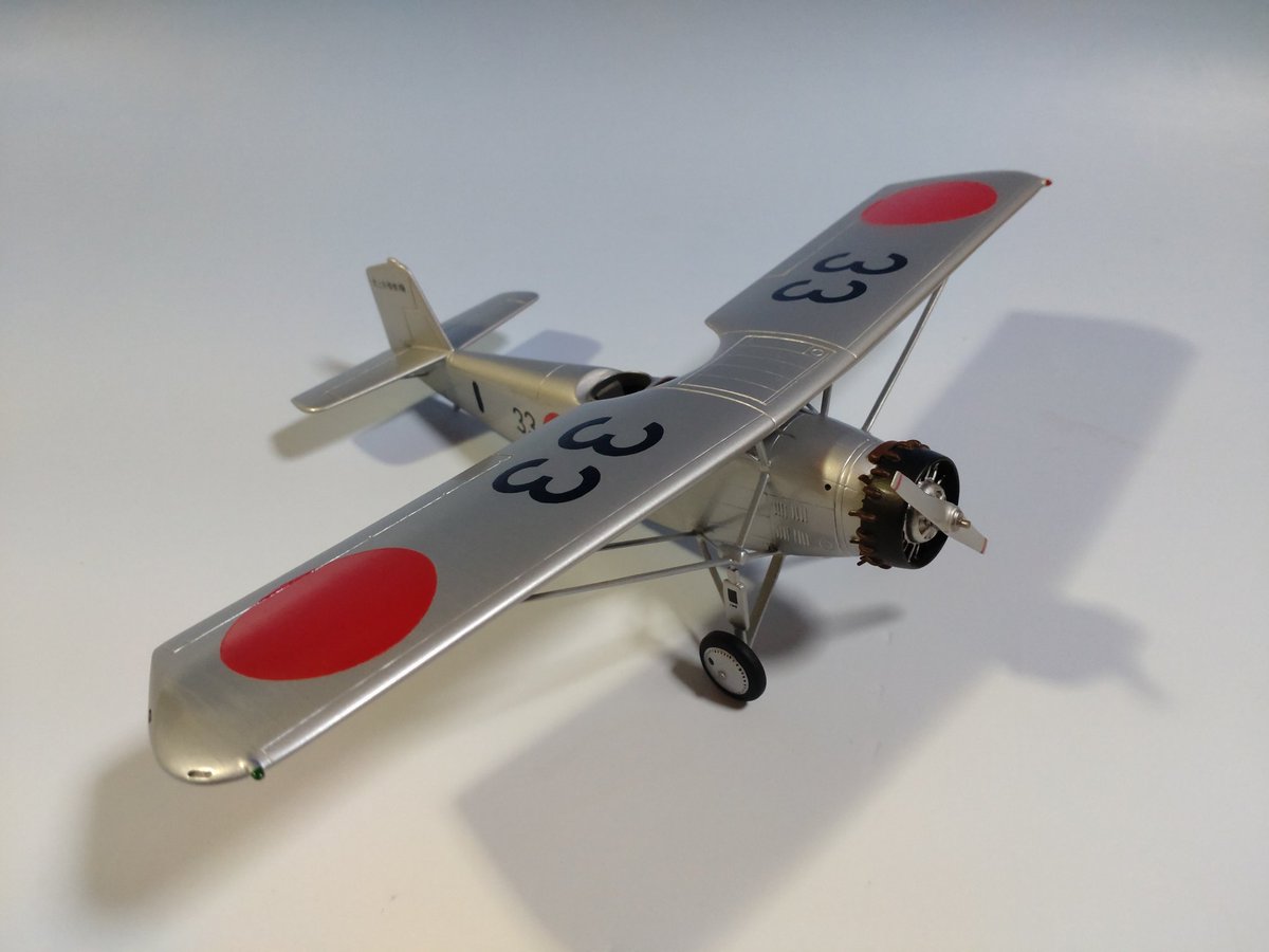 solid_model's tweet image. 九二式偵察機
縮尺 1/48