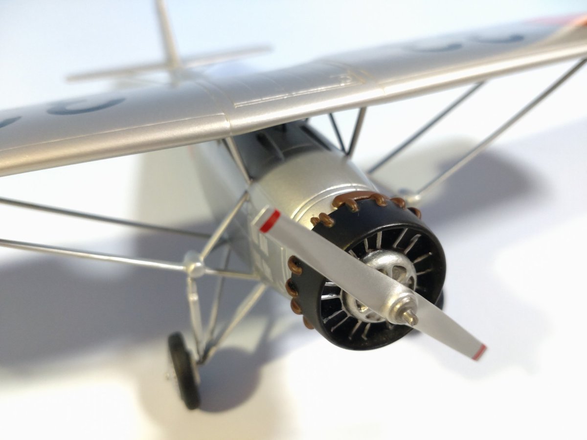solid_model's tweet image. 九二式偵察機
縮尺 1/48