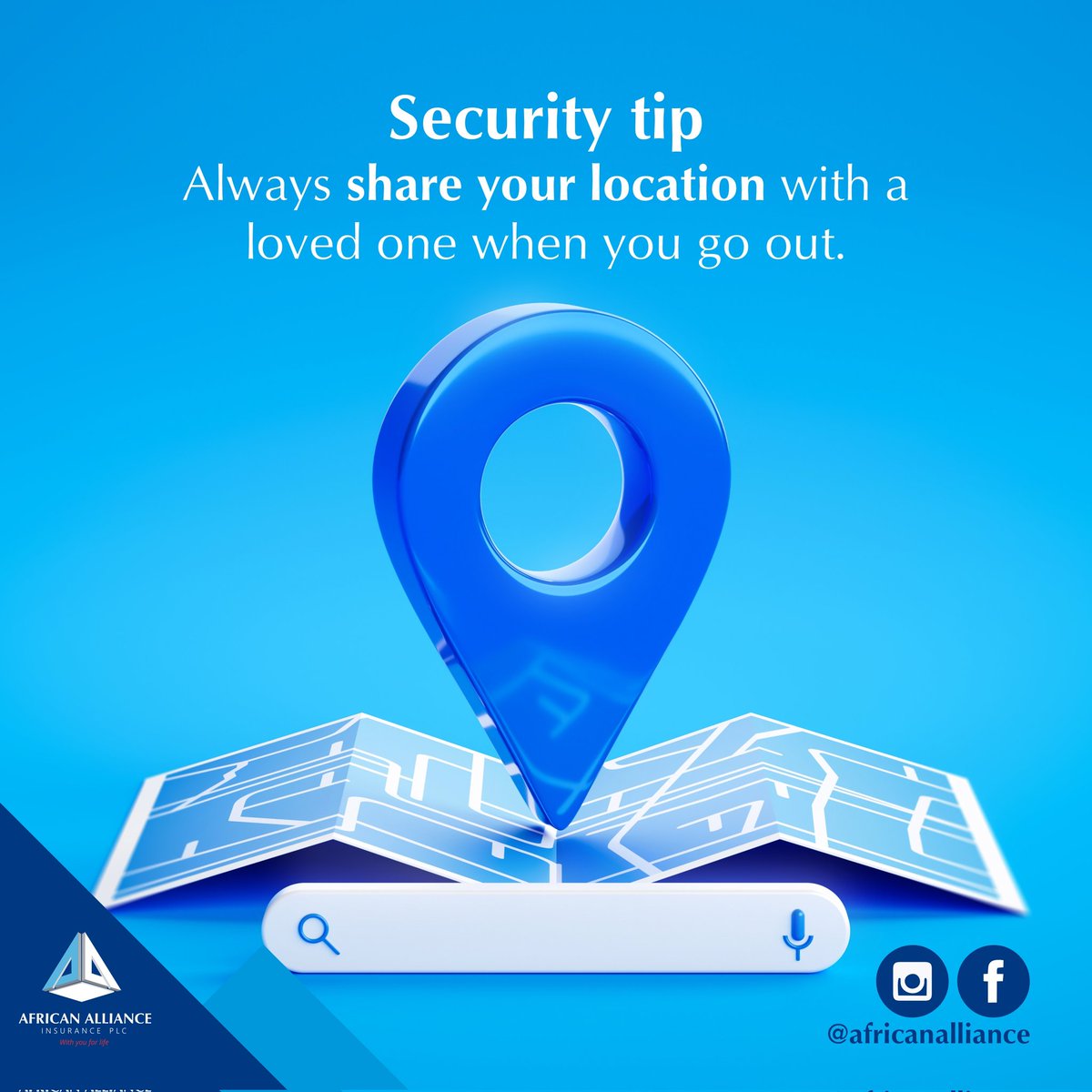 AAInsurancePlc's tweet image. It is very important that at least someone knows your destination and location when you go out in these dire times.
Don't forget to share your location with your loved ones.